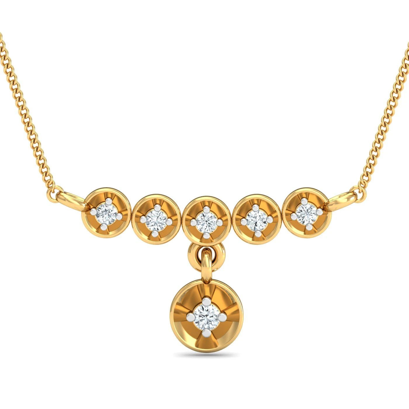 Barja Double Loop Pendant